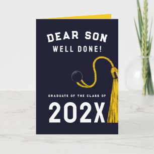Son Graduation 2026 Card