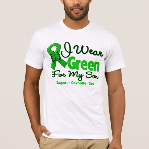 Son _ Green  Awareness Ribbon T_Shirt
