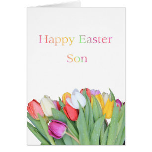 Son Happy Easter Cards