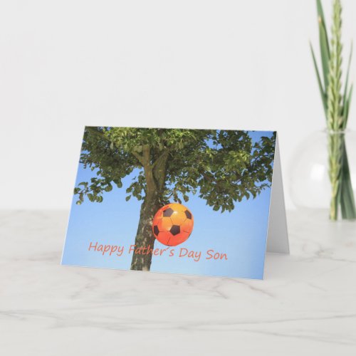 son Happy Fathers Day Card