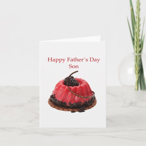 son Happy Fathers Day Card