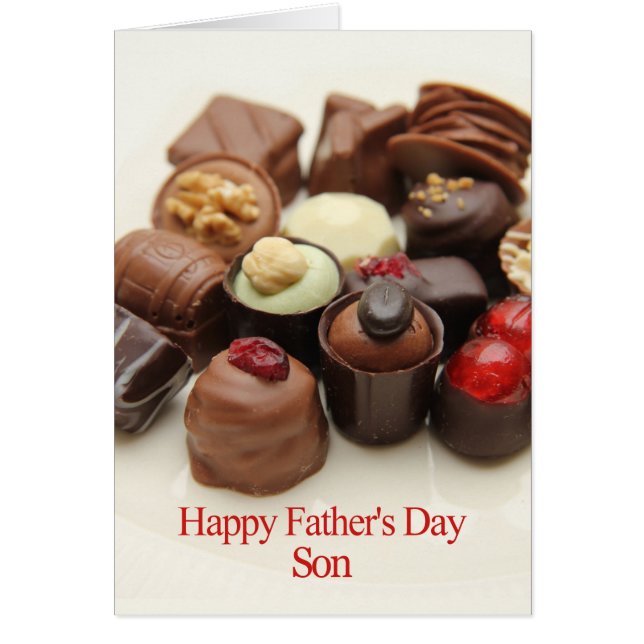 son Happy Father's Day Cards (Front)
