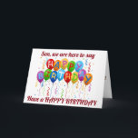 ***SON*** HAVE A FUN AND HAPPY BIRTHDAY!!!! CARD<br><div class="desc">FOR ***YOUR SON***... ... .WITH BALLOONS SAYING... ..****HAVE CAKE AND HAVE A FUN AND HAPPY BIRTHDAY!!!!****</div>