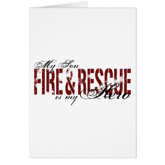 Son Hero - Fire & Rescue Cards (Front)