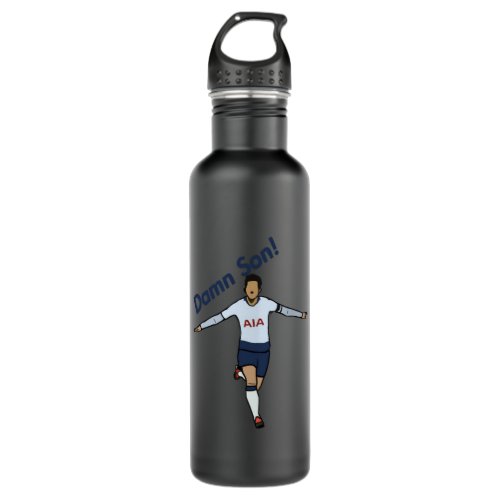 Son Heung Min _ Tottenam Spurs Premier League Socc Stainless Steel Water Bottle