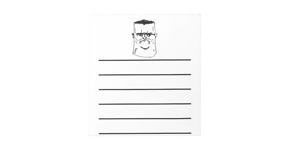 Son I Am Disappoint Comic Face Notepad Zazzle Com