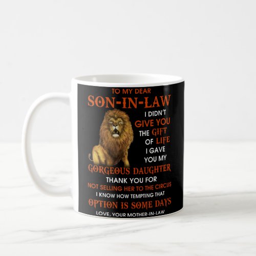 Son In Law Coffee Mug