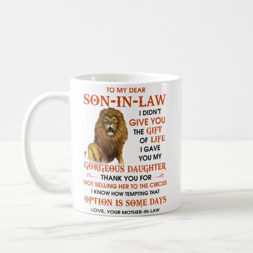 Son In Law Coffee Mug