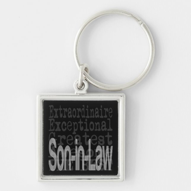 Son In Law Extraordinaire Keychain (Front)