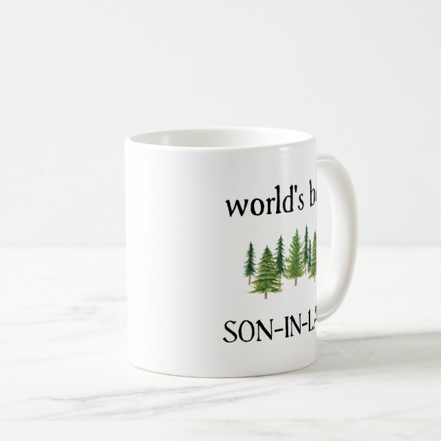 Son in Law Gift Mug Future New or Current (Front Right)