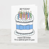 Son-in-law Happy 30th Birthday