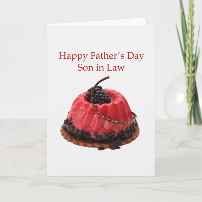 son in law Happy Father's Day Card (Front)