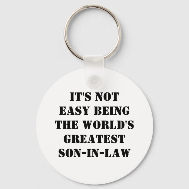 Son-In-Law Keychain (Front)