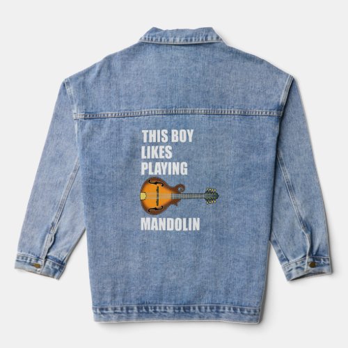 Son In Law Ms Gifts Multiple Sclerosis Awareness   Denim Jacket