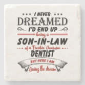 My Dentist Told Me I Need A Crown Humor Dental Stone Coaster Zazzle