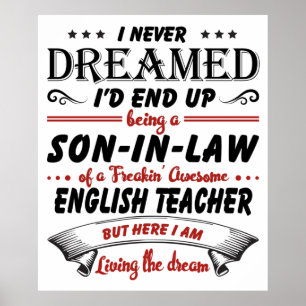 Son In Law Of Awesome English Teacher Poster