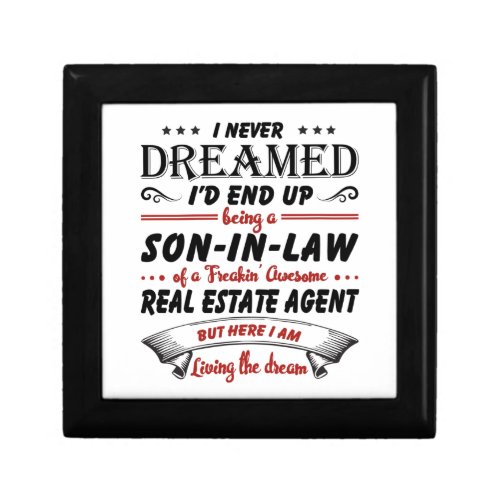 Son In Law Of Awesome Real Estate Agent Gift Box