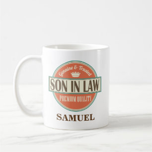 Son in Law Personalized Office Mug Gift