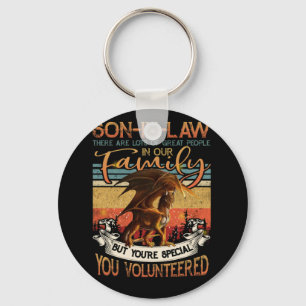 Son In Law There Are Lots Of Great People Keychain