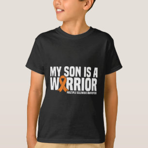 Son Is A Warrior Ms Multiple Sclerosis Awareness  T-Shirt