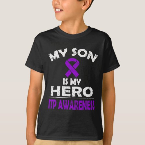 Son Is My Hero Itp Awareness T Shirt 