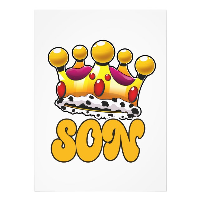 Son Kings crown Photo Print (Front)
