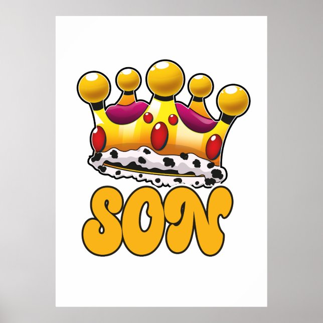 Son Kings crown Poster (Front)
