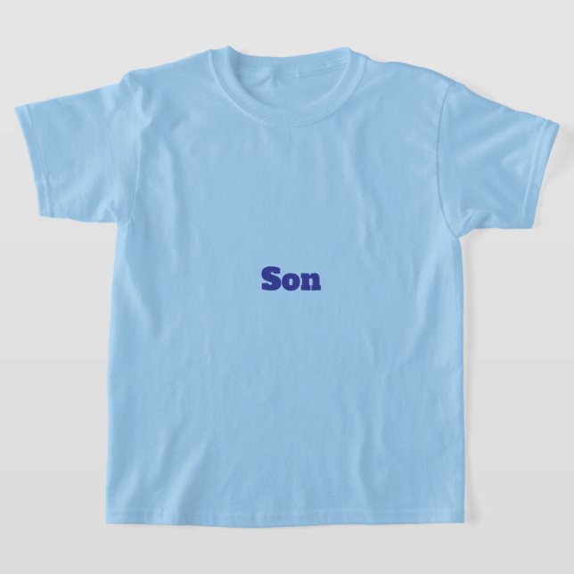 Son Light Blue T-Shirt (Laydown)