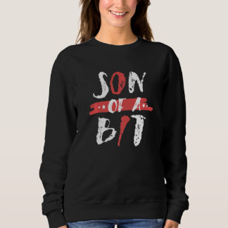 Son Of A Bit Computer Programmer Tech Savy IT Bina Sweatshirt