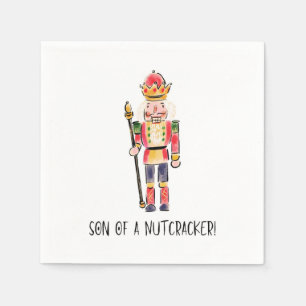 Son of a Nutcracker Cocktail Napkin
