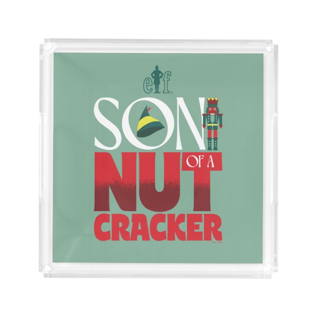 Son of a Nutcracker Graphic Acrylic Tray (Front)