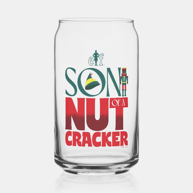 Son of a Nutcracker Graphic Can Glass (Front)