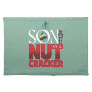 Son of a Nutcracker Graphic Cloth Placemat