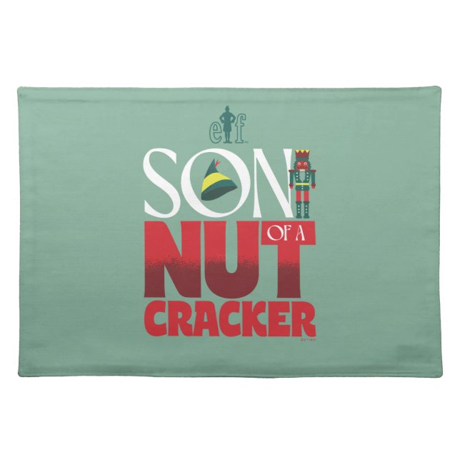 Son of a Nutcracker Graphic Cloth Placemat (Front)