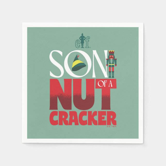 Son of a Nutcracker Graphic Napkins (Front)