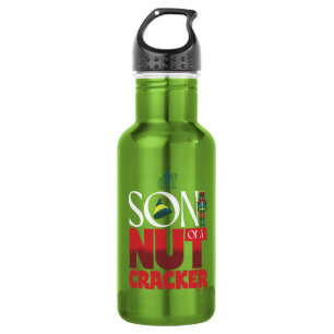 Son of a Nutcracker Graphic Stainless Steel Water Bottle
