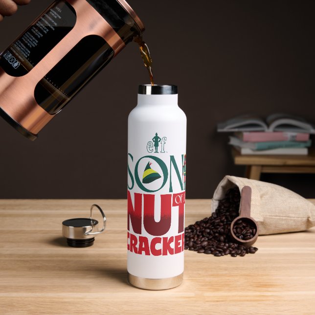 Son of a Nutcracker Graphic Water Bottle (Coffee)