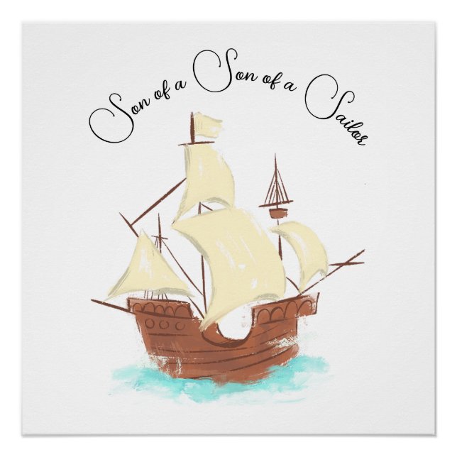 Son of a Son of a Sailor pirate Poster (Front)