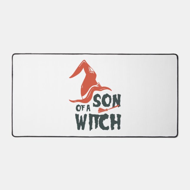 Son Of a Witch Desk Mat (Front)
