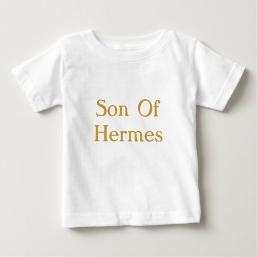 Son of Hermes _ Greek God Baby T_Shirt