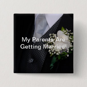 Son Of The Bride And Groom Pinback Button