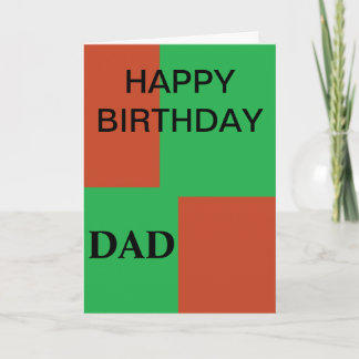 SON TO DAD CARD