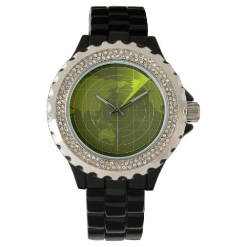 Sonar World Map Watch