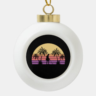 Sondeln Metal Detectorist Ceramic Ball Christmas Ornament