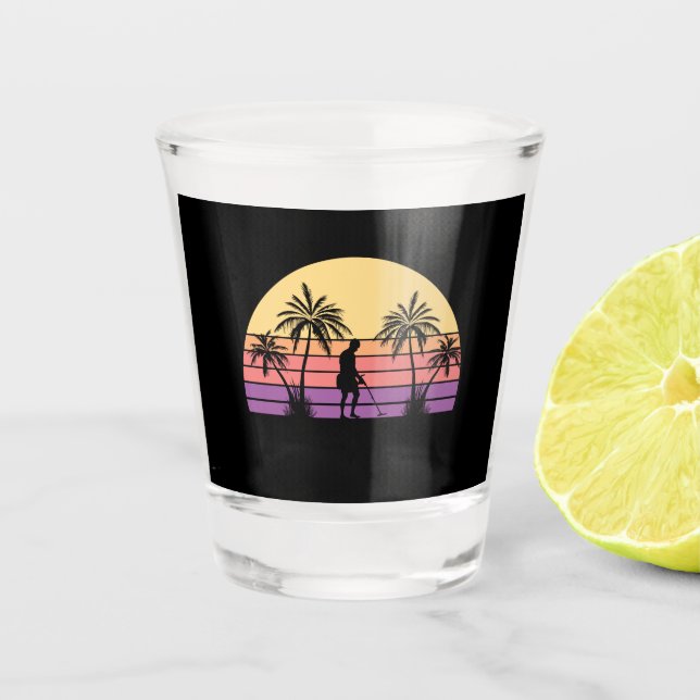 Sondeln Metal Detectorist Shot Glass (Front)
