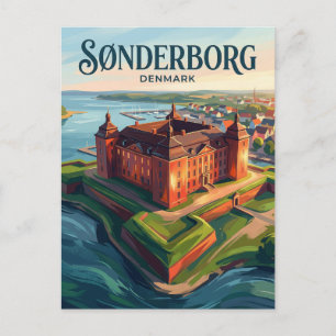 Sønderborg Castle Denmark Postcard