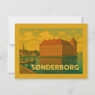 Sønderborg Denmark Castle Postcard