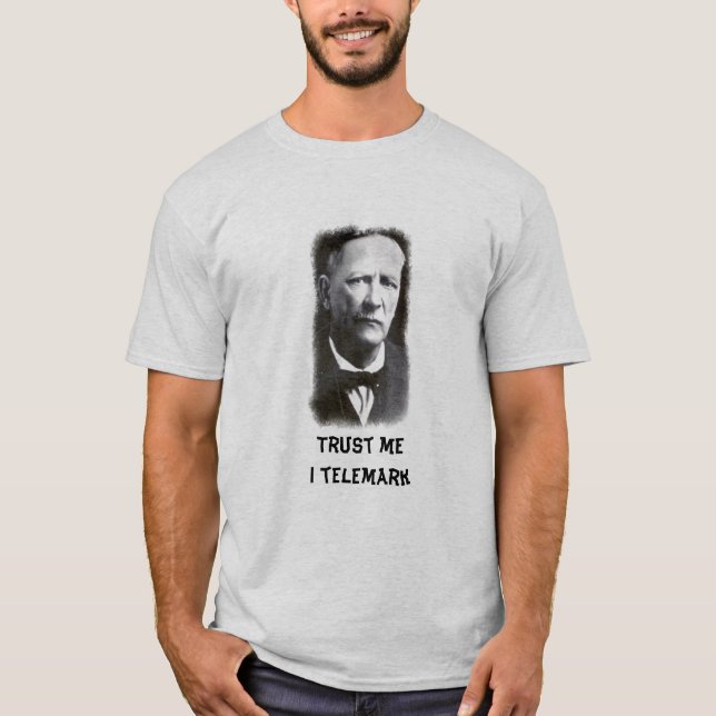 Sondre Nordheim, Trust me I telemark T-Shirt (Front)