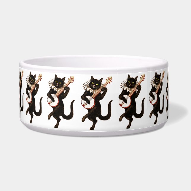 song and dance cat food bowl (Front)
