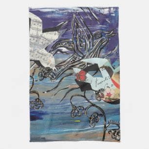 Song Birds Kitchen Towel